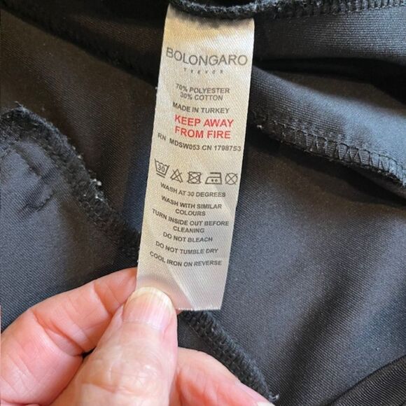 Bolongaro Trevor Sport Valdez tank top Men's Black Zipper pocket Back Size XL - Picture 10 of 11